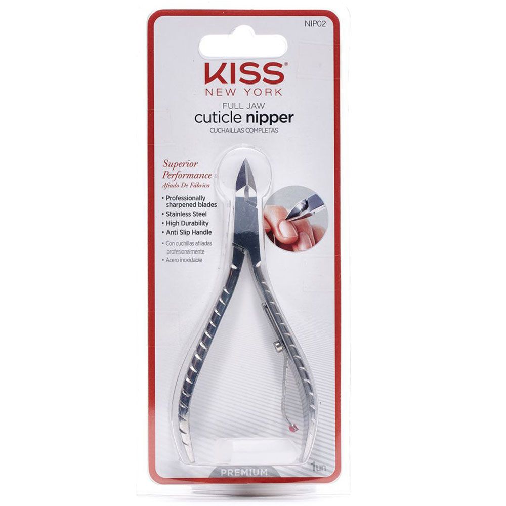 Kiss - Full Jaw Cuticle Nipper - Silver