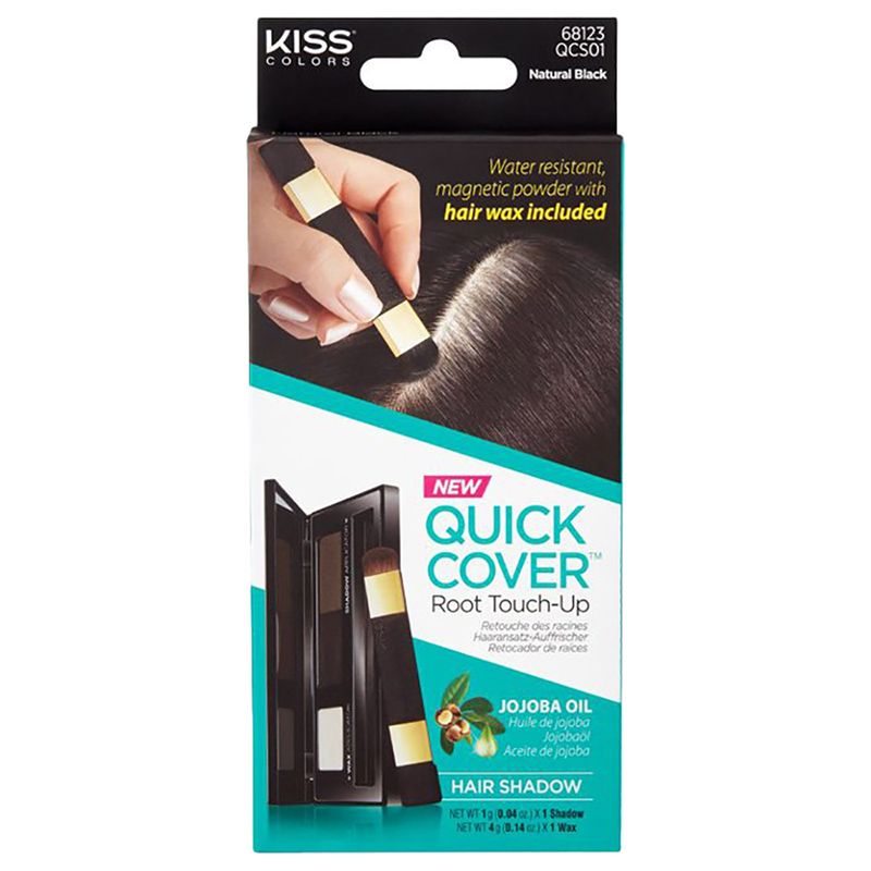 Kiss - Quick Cover Root Touch-Up - Natural Black