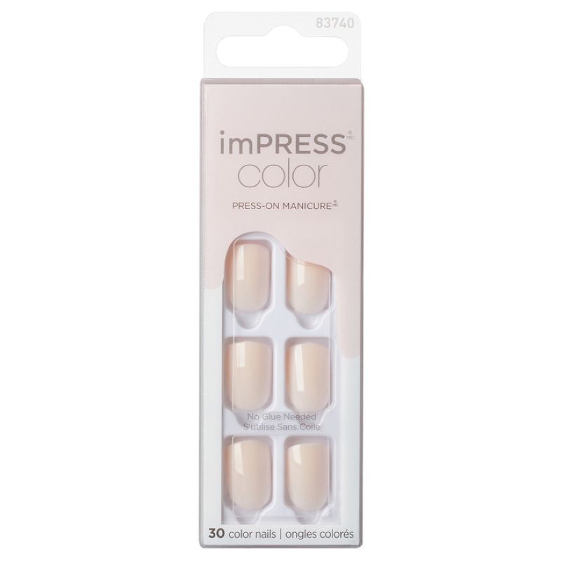 Kiss - Impress Nails Color - Point Pink