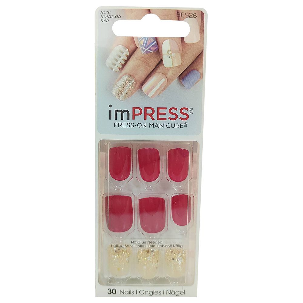 Kiss - Impress Accent Nails Surf Board - 30 Nails