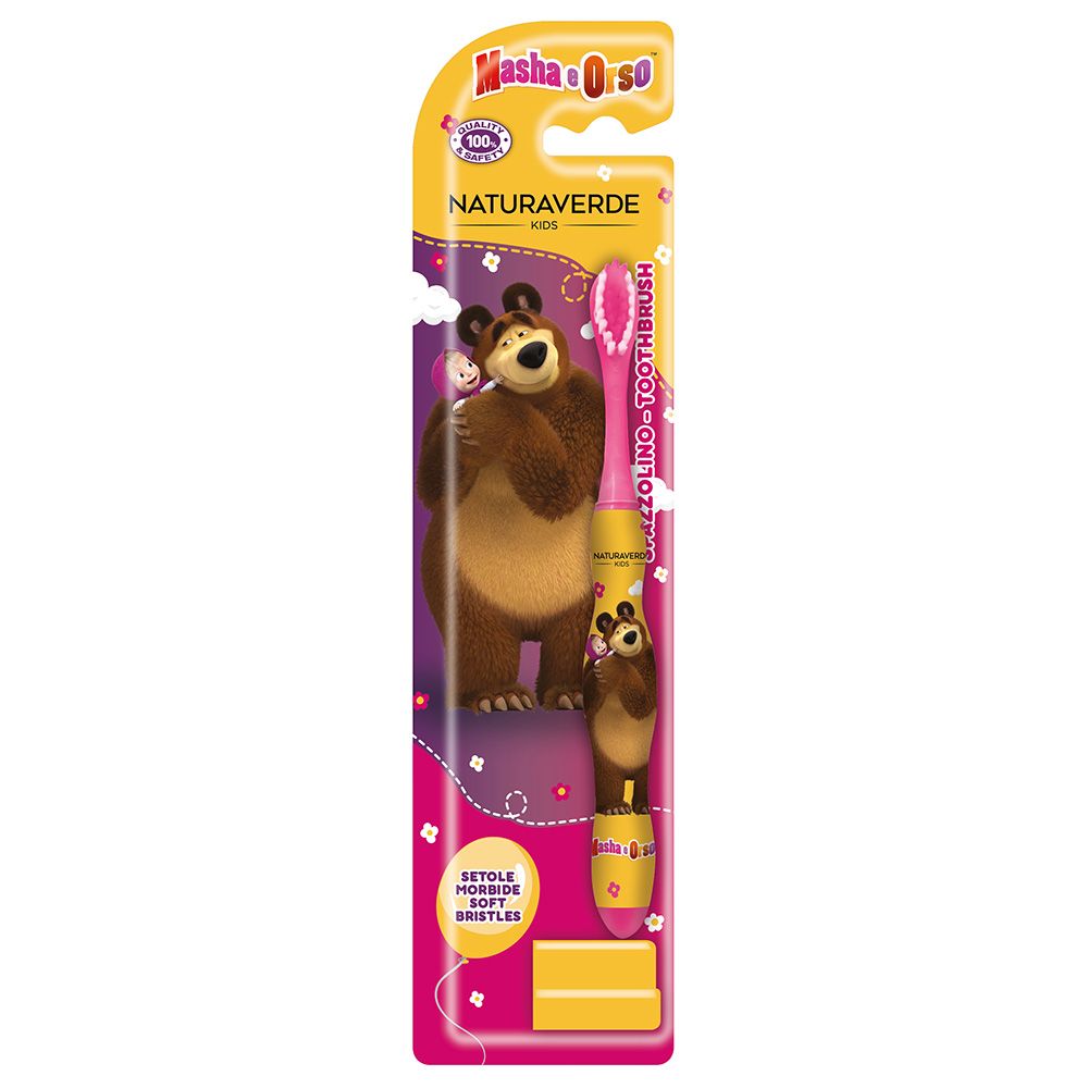 Naturaverde - Masha & The Bear Toothbrush