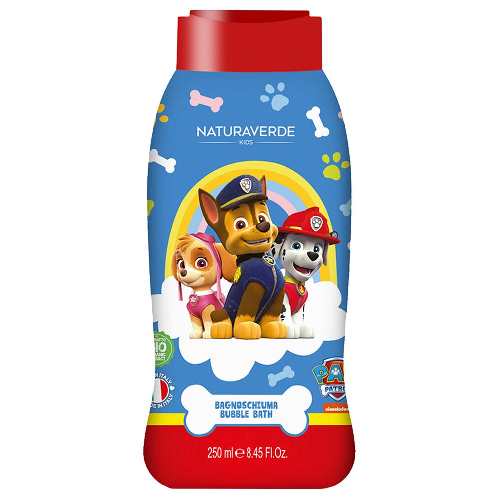 Naturaverde - Paw Patrol Bubble Bath - Clear - 250ml