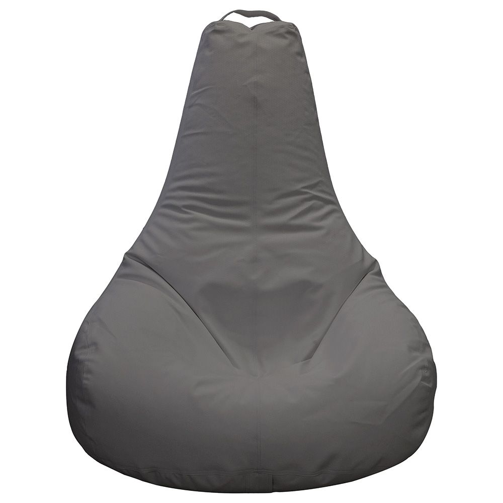 Cotton Home - Comfy Teardrop Bean Bag - Light Grey