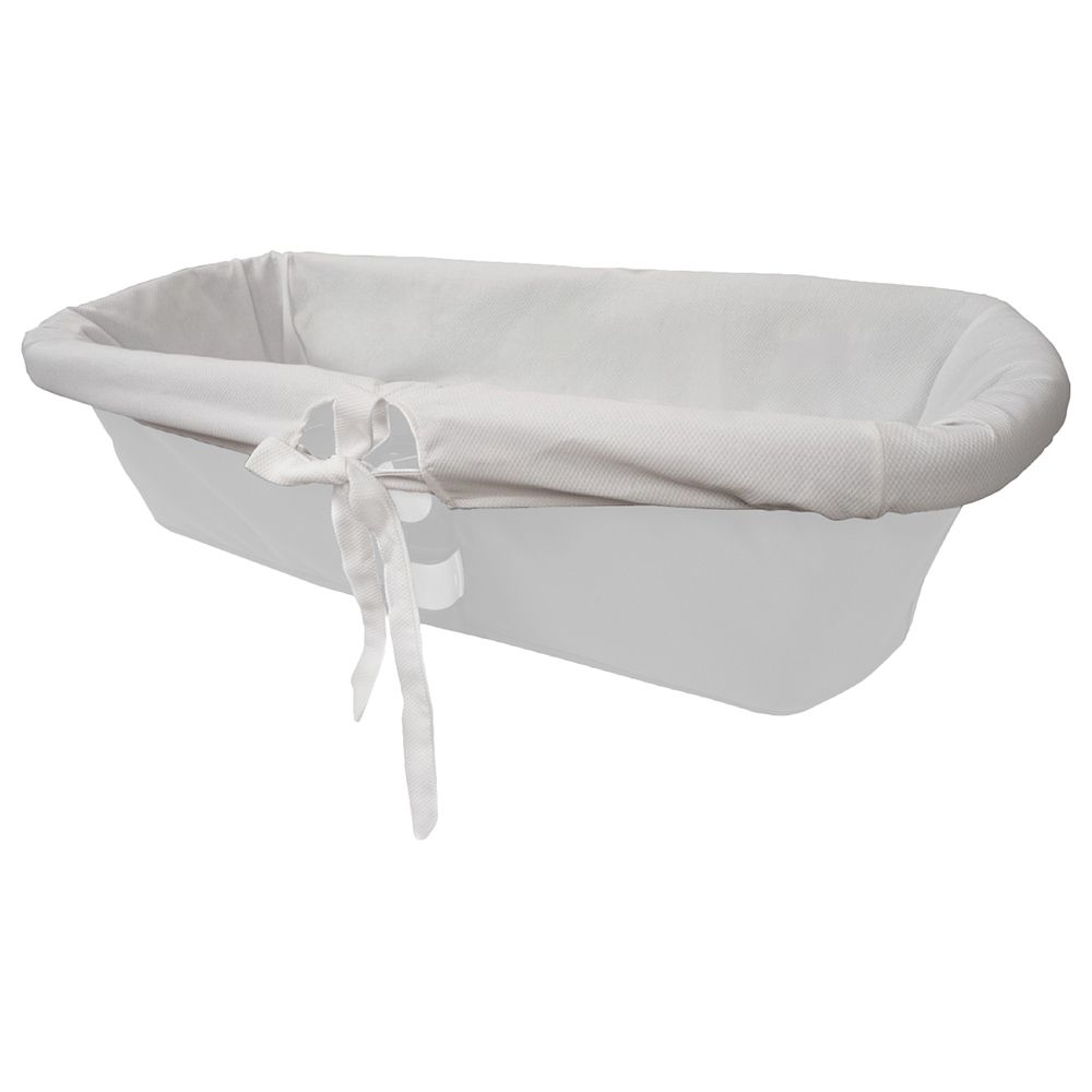 Bumble & Bird - Carrycot Cover - White  (Exclusive)