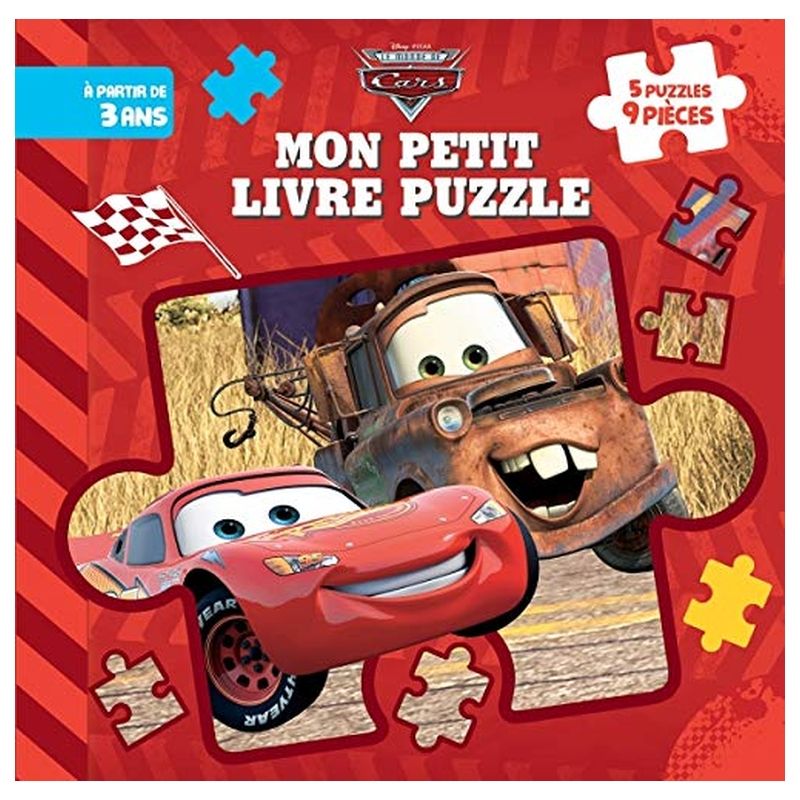 Le Monde De Cars : Mon Petit Livre Puzzle