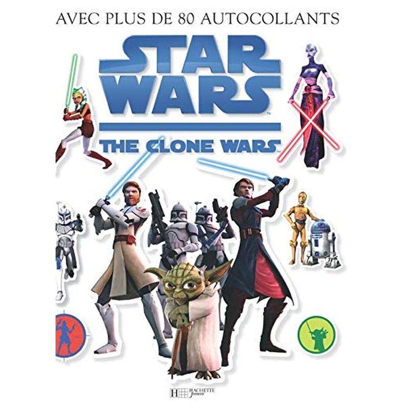 Star Wars The Clone Wars : 80 Autocollants