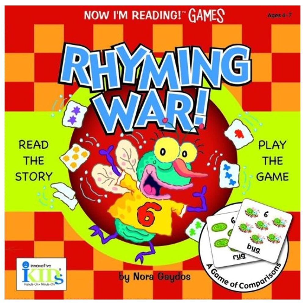 Nir! Games: Rhyming War! (Now I'm Reading! Games)