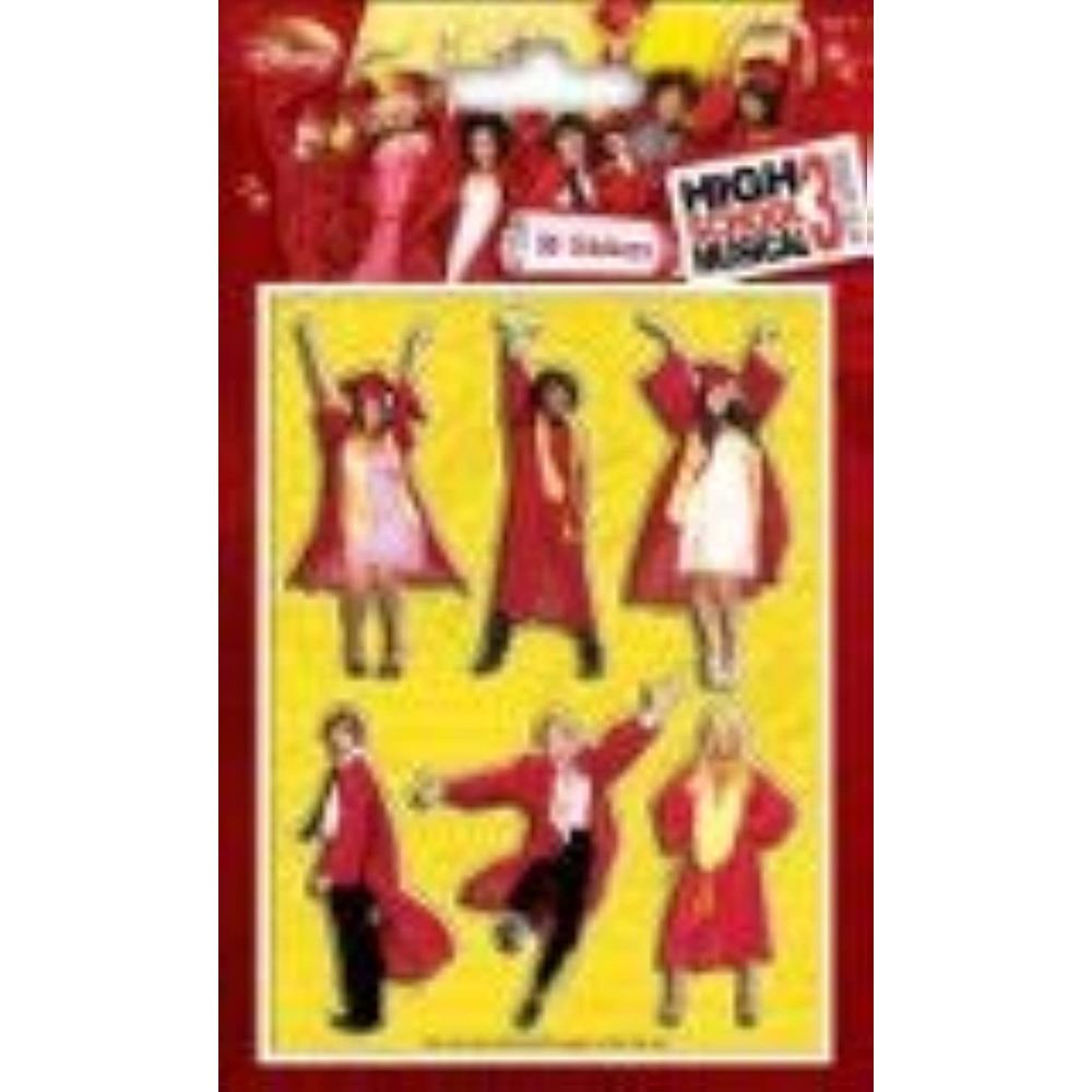 High School Musical 3 - 3D Reusable Stickers