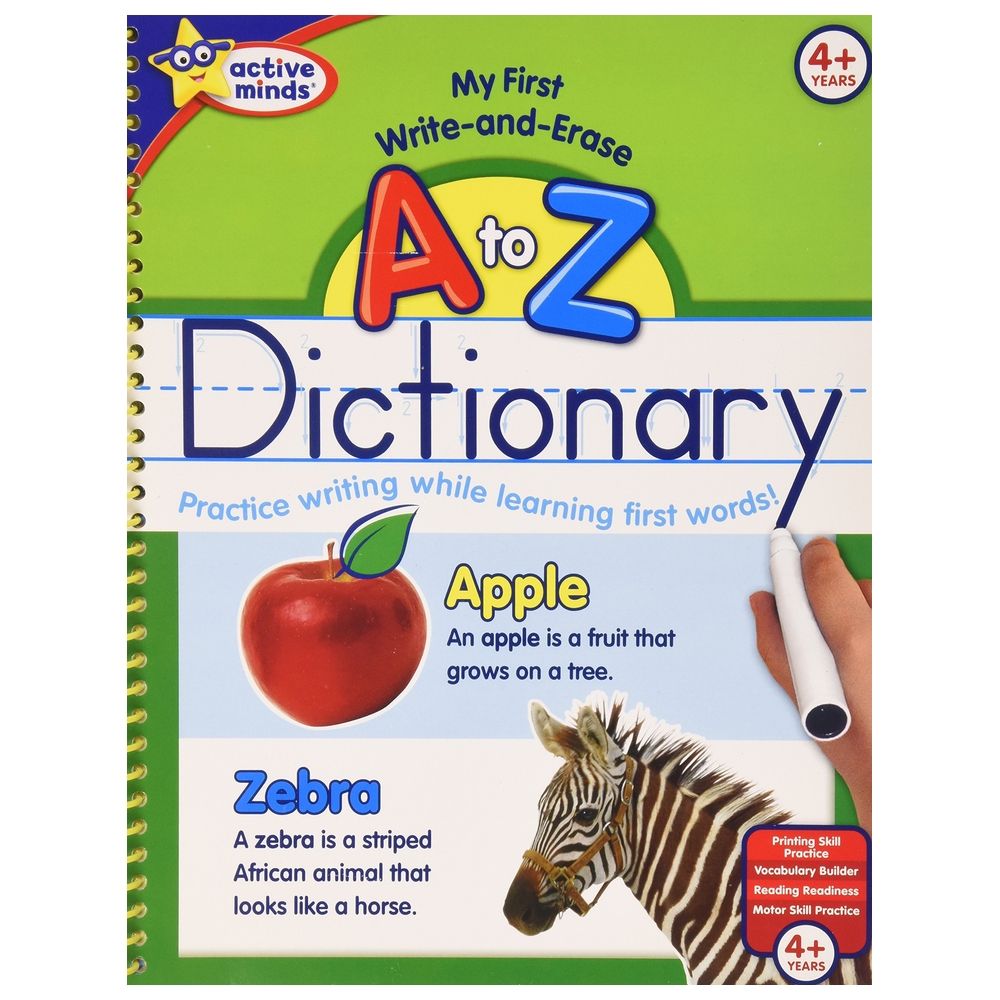 My First Write-And-Erase A To Z Dictionary