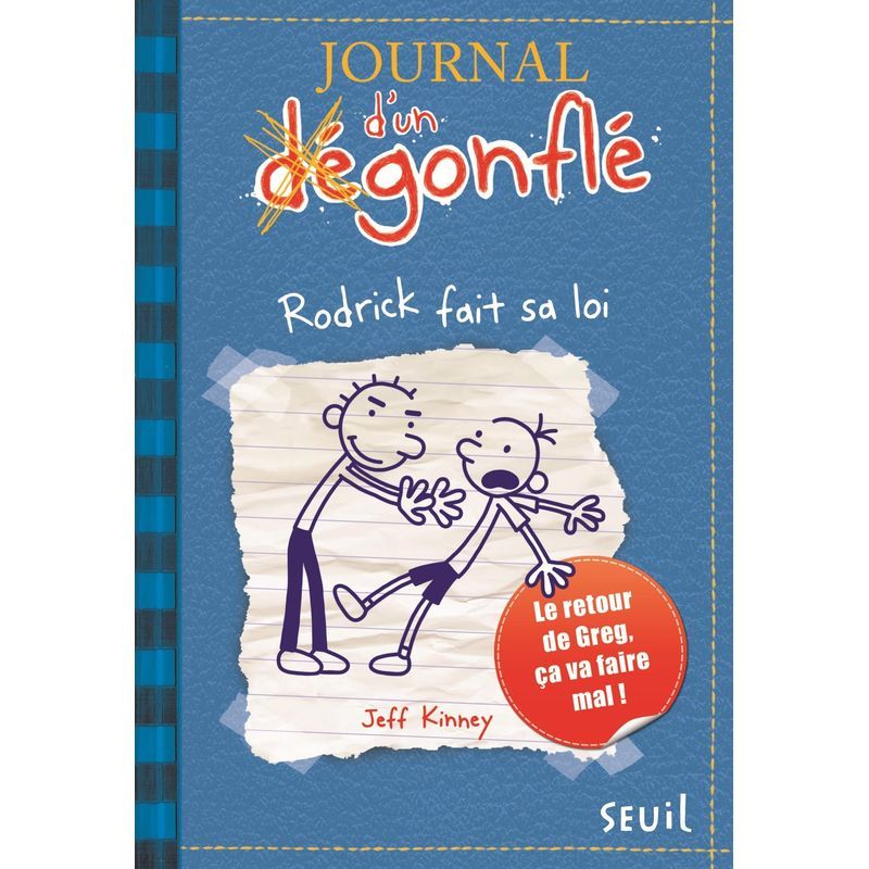 Journal D'Un Degonfle, Tome 2 : Rodrick Fait Sa Loi