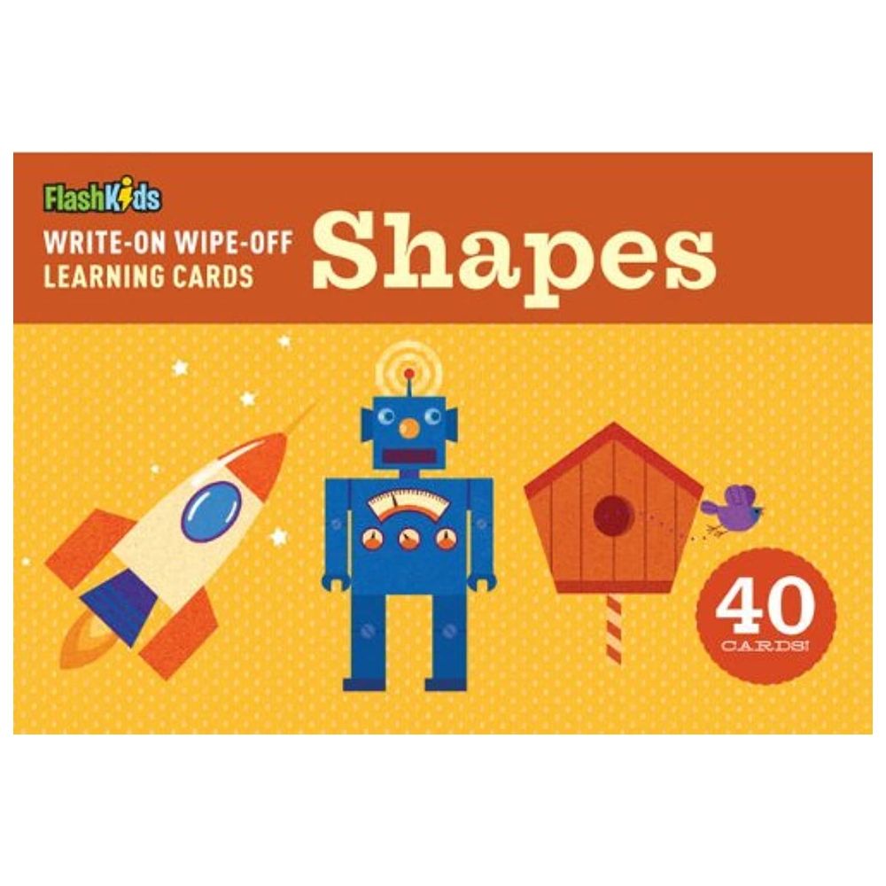 Write-On Wipe-Off Learning Cards: Shapes