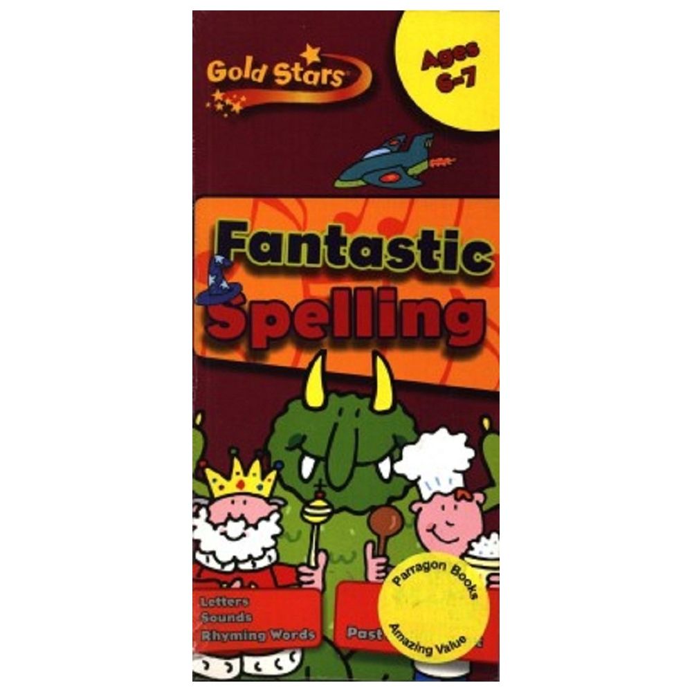 Gold Stars Spelling Practice Book Age 6-8