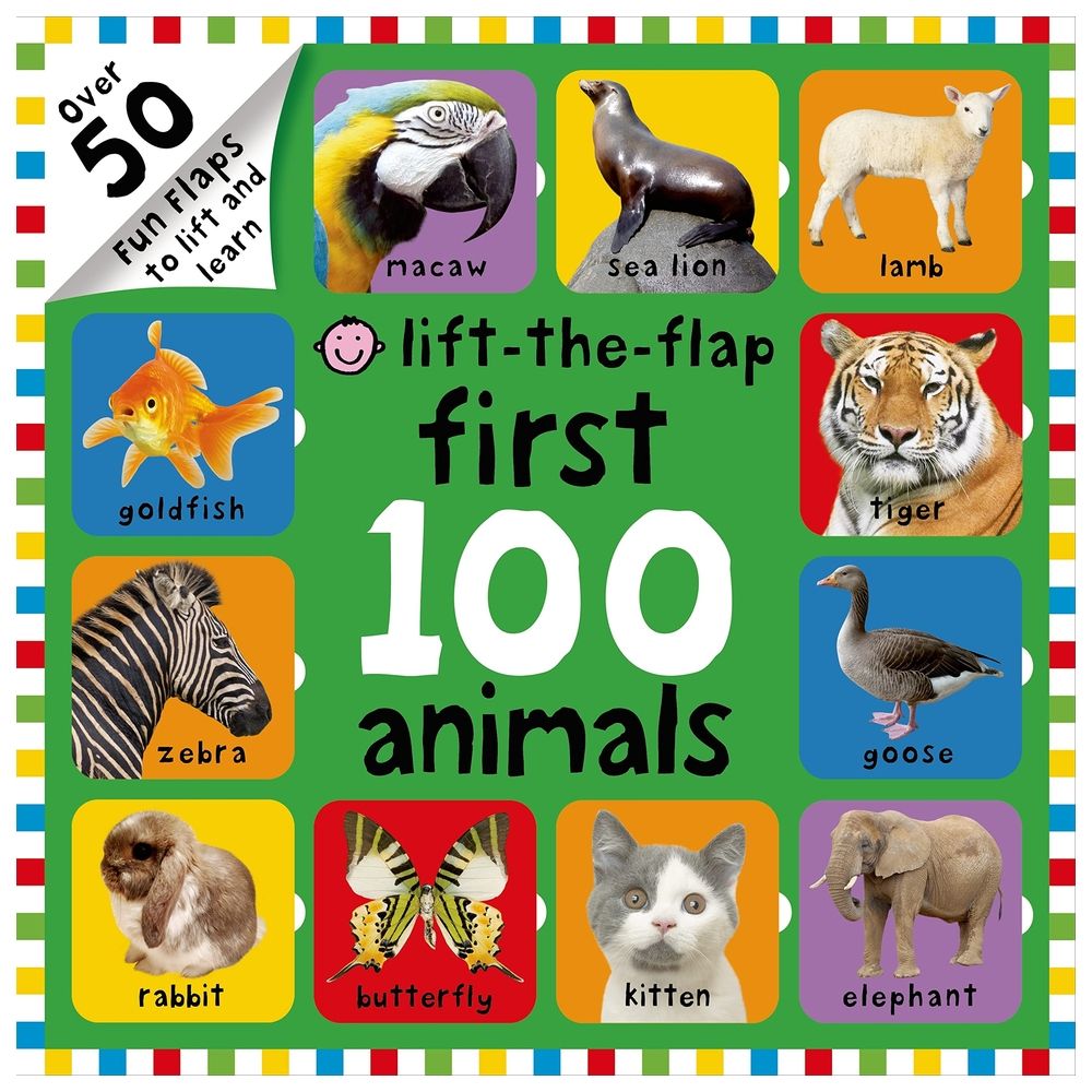 First 100 Animals Lift-The-Flap