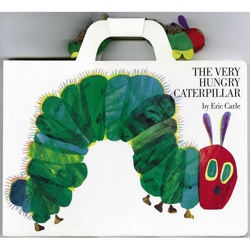 The Very Hungry Caterpillar Giant Board Book & Plush Package