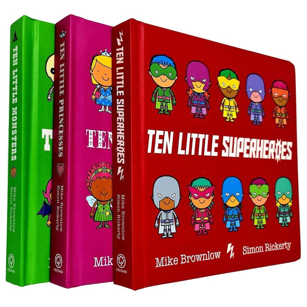 Ten Little Monsters: Board Book