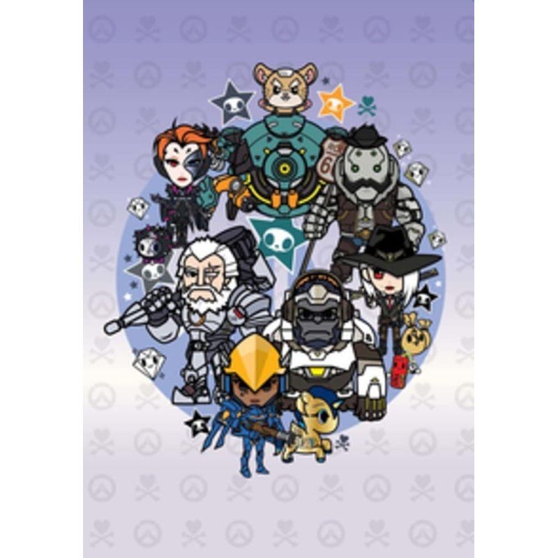 Overwatch Tokidoki X Series 3 Notebook: Heroes Theme