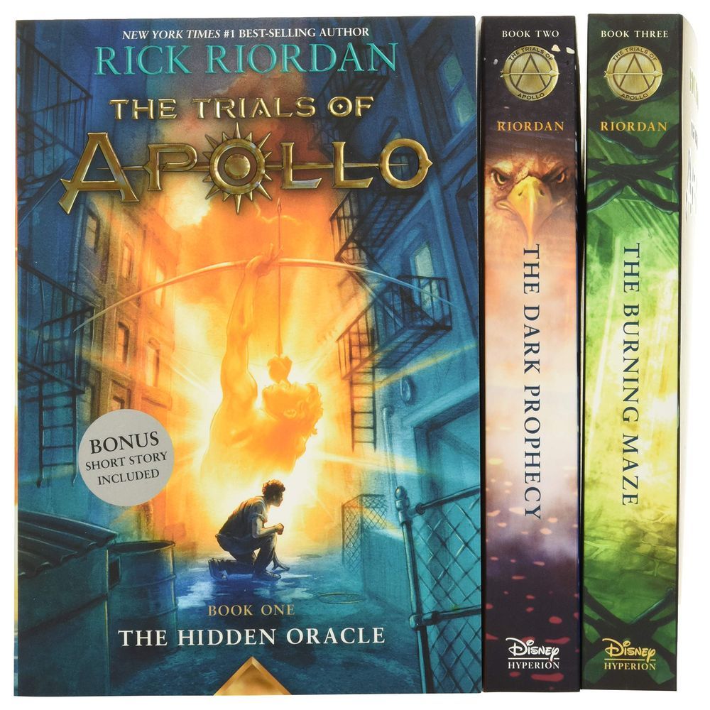 The Trials of Apollo Set of 3 Books