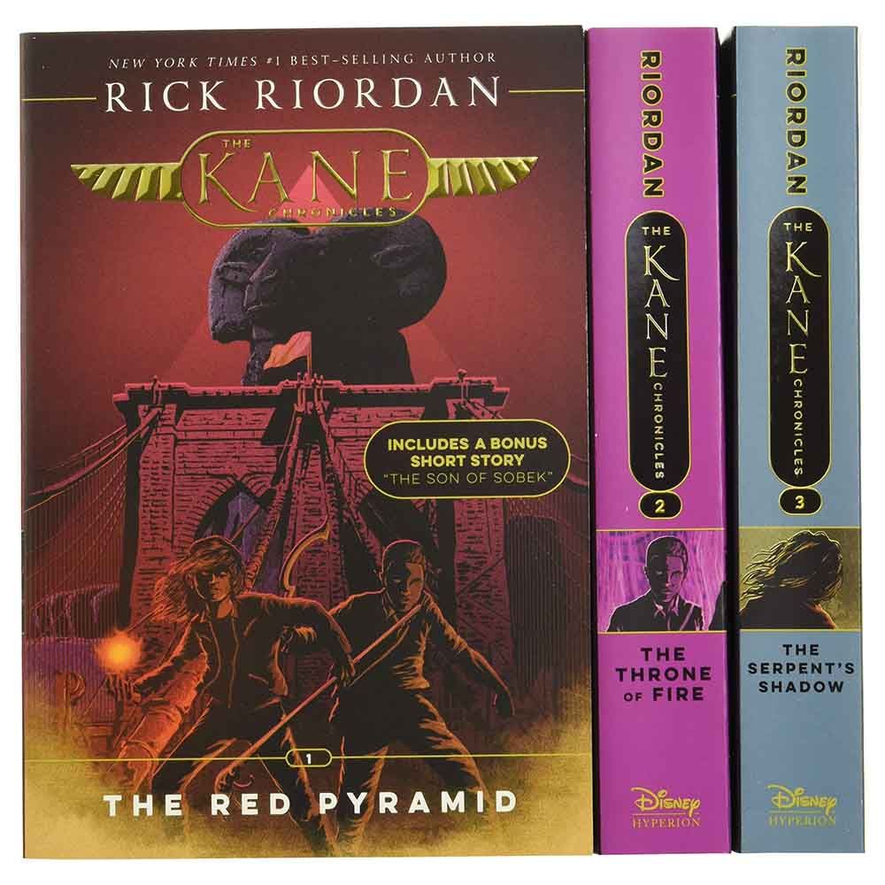 The Kane Chronicles, Paperback Box Set of 3 Books