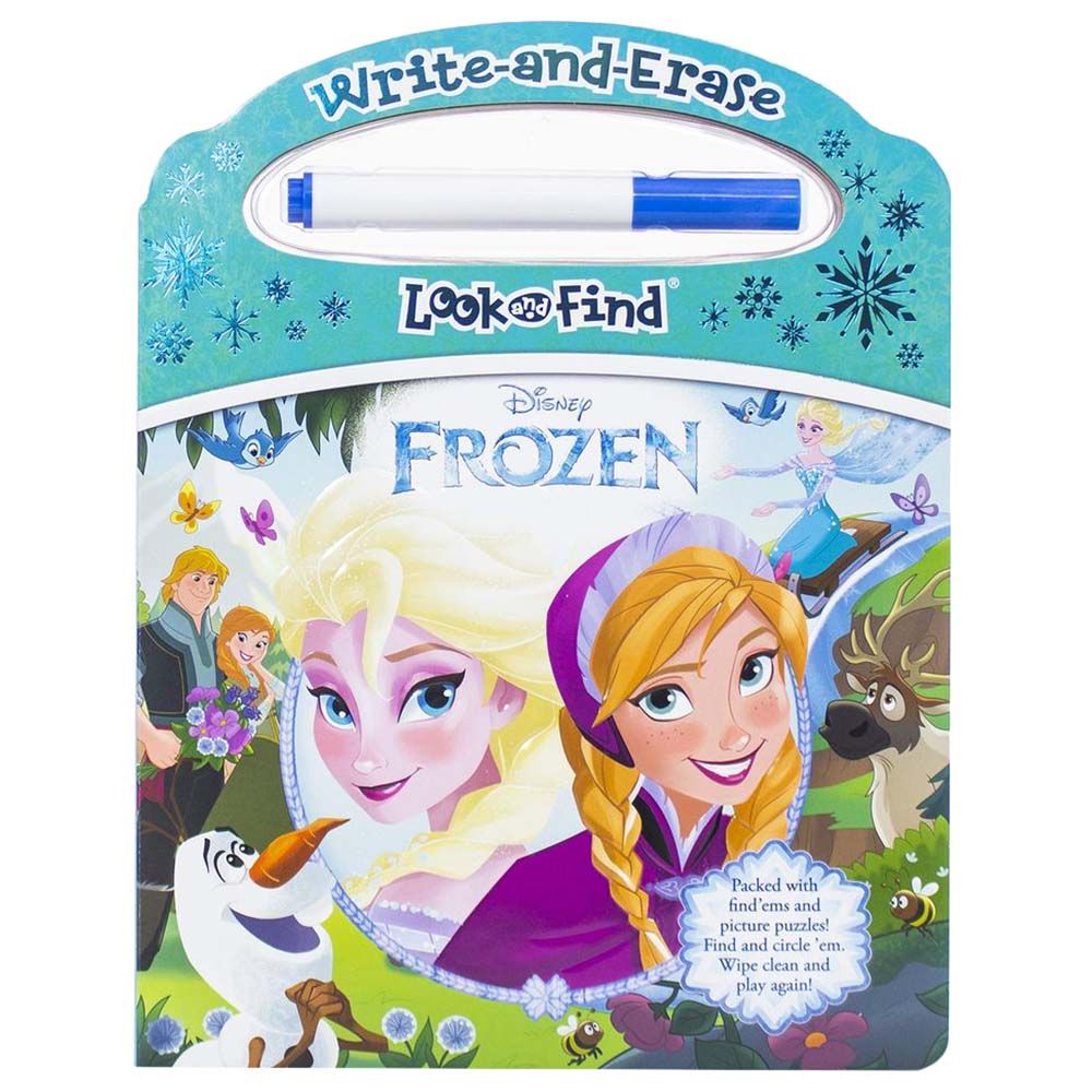 Disney Frozen: Write-And-Erase Look and Find