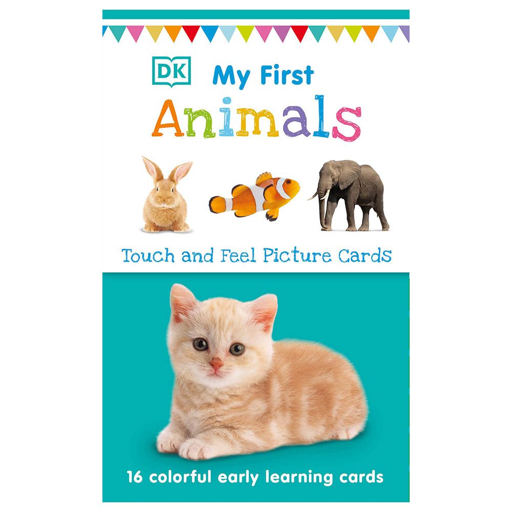 My First Touch and Feel Picture Cards: Animals