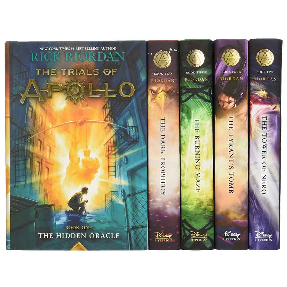 Trials Of Apollo: Hardcover Boxed Set of 5 Books