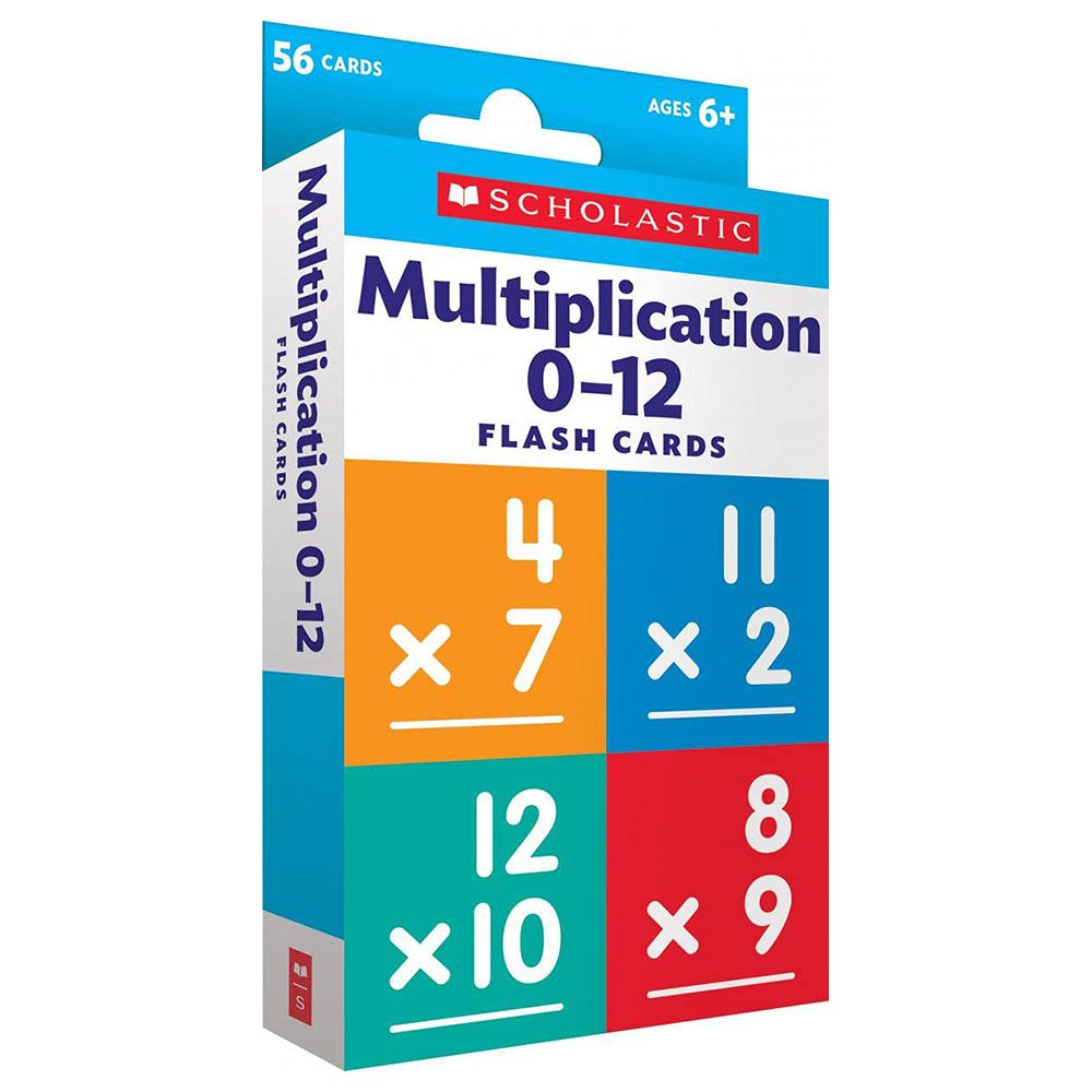 Flash Cards: Multiplication 0 - 12