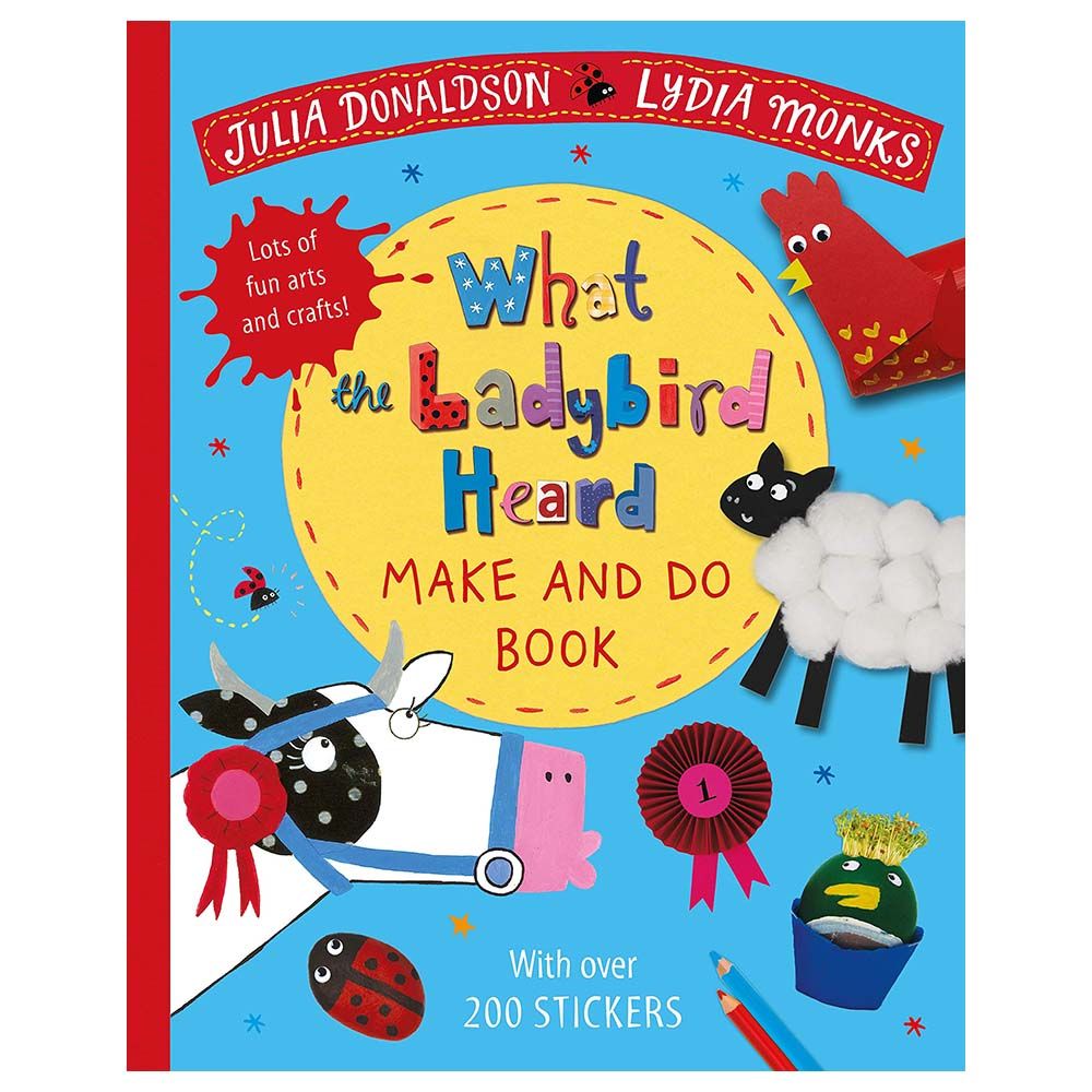 What the Ladybird Heard Make and Do Sticker Book