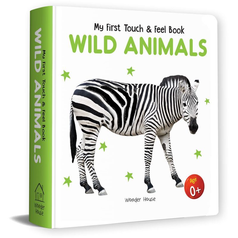 My First Book Of Touch And Feel - Wild Animals