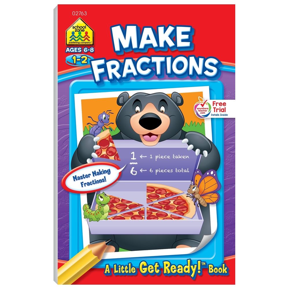 Make Fractions Little Get Ready! Book