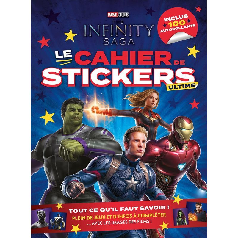 Marvel - Le Cahier De Stickers Ultime