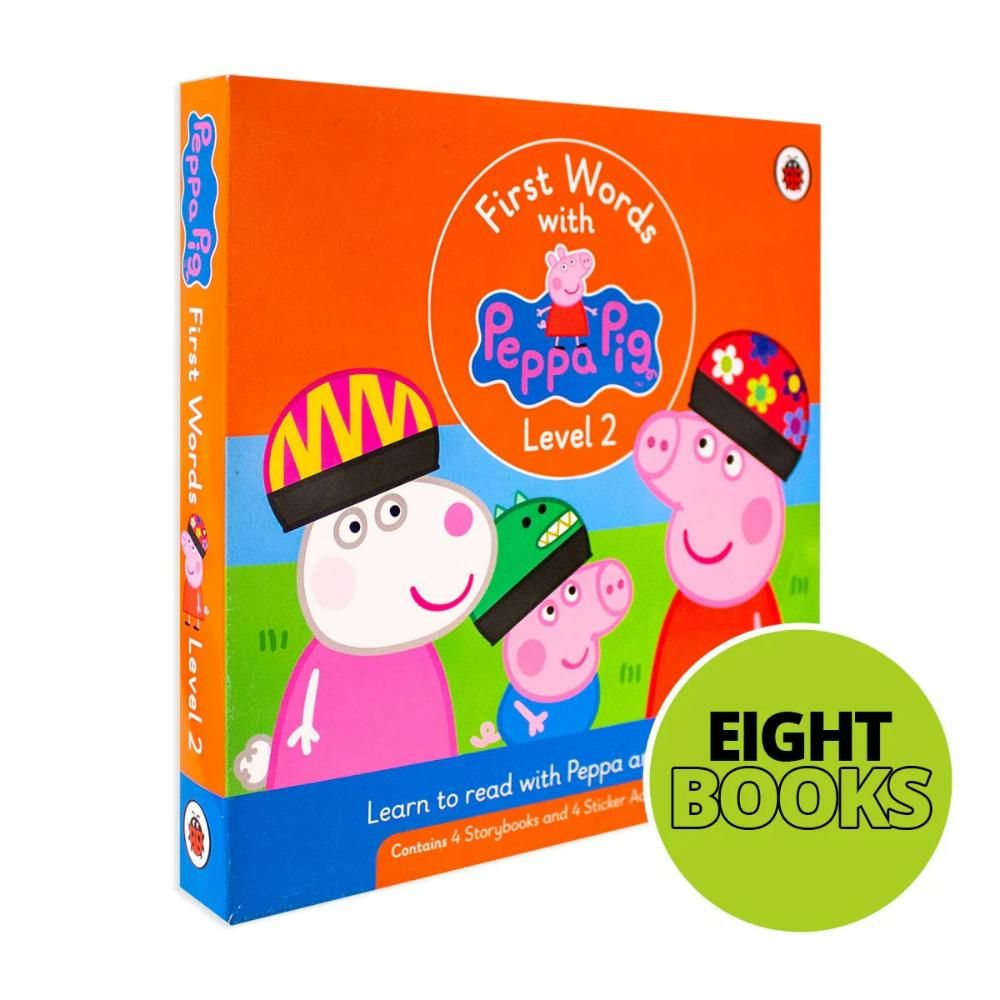 First Words With Peppa Level 2: Box Set of 8 Books