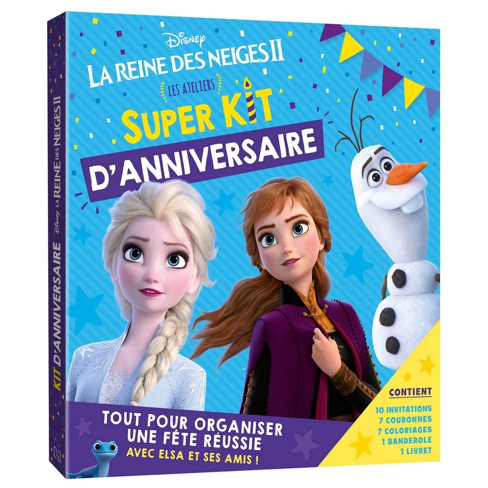 La Reine Des Neiges 2 - Kit D'Anniversaire - Disney