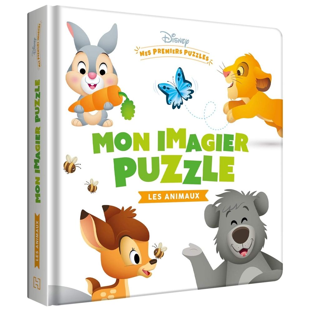 Disney Baby - Mes Premiers Puzzles - Mon Imagier Puzzle Les Animaux