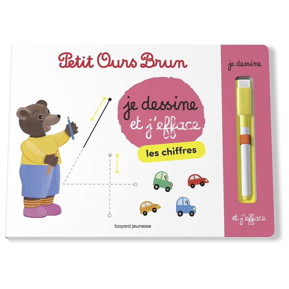 Je Dessine Et J'Efface Les Chiffres Avec Petit Ours Brun