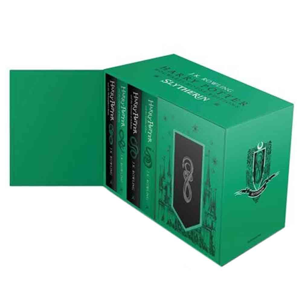 Harry Potter Slytherin House Editions Hardback Box Set: 7 Books