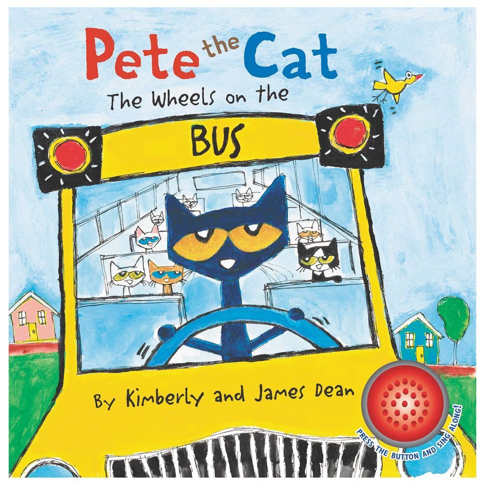 Pete the Cat: The Wheels on the Bus Sound Book