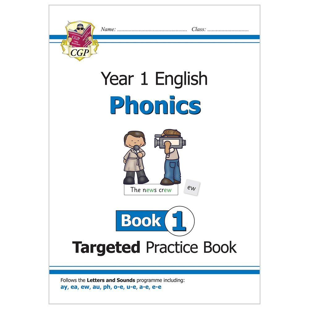 KS1 English Targeted Practice Book: Phonics - Year 1 Book 1