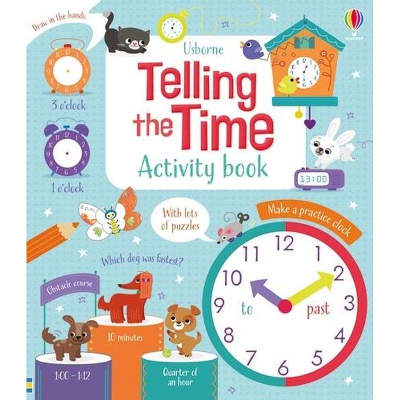 Telling The Time Activity Book