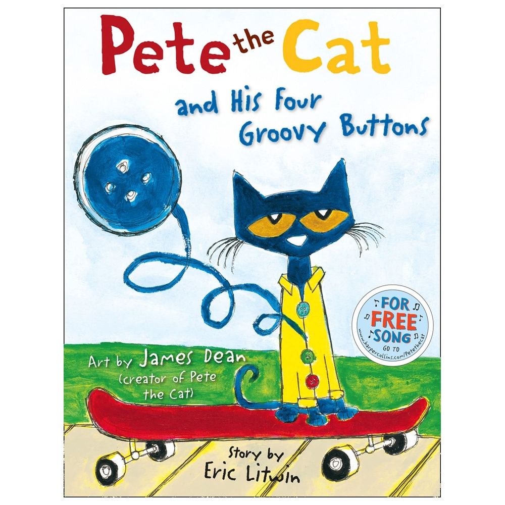 Pete The Cat And His Four Groovy Buttons