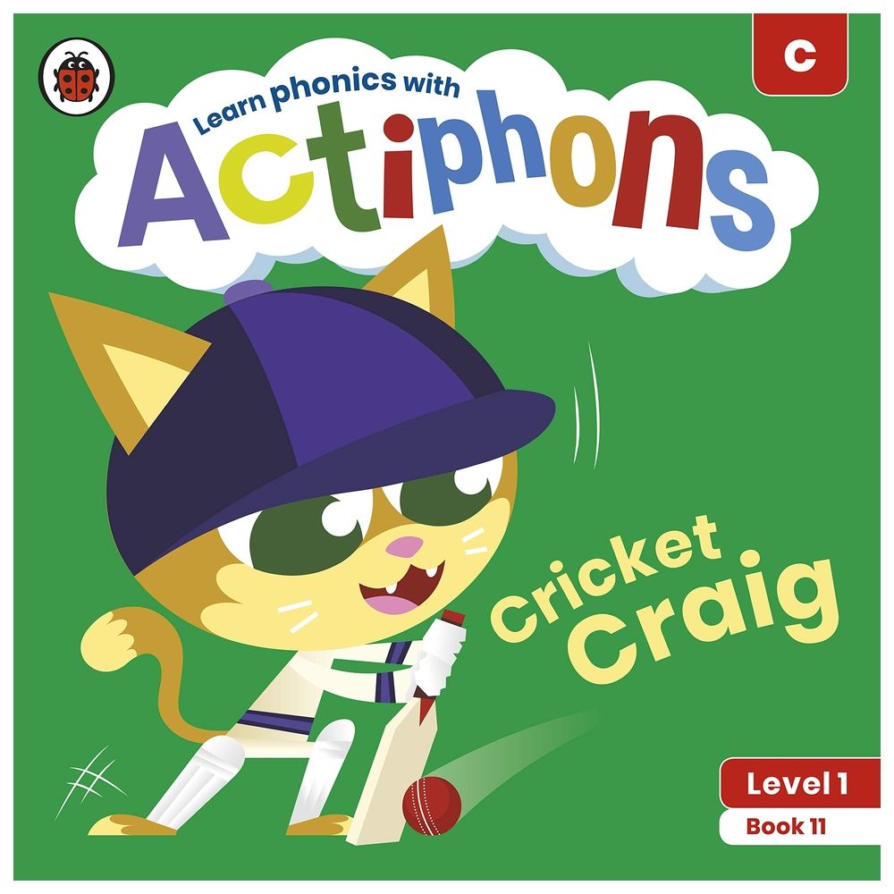 Actiphons Level 1 Book 11 Cricket Craig: Learn Phonics And Get Active With Actiphons!