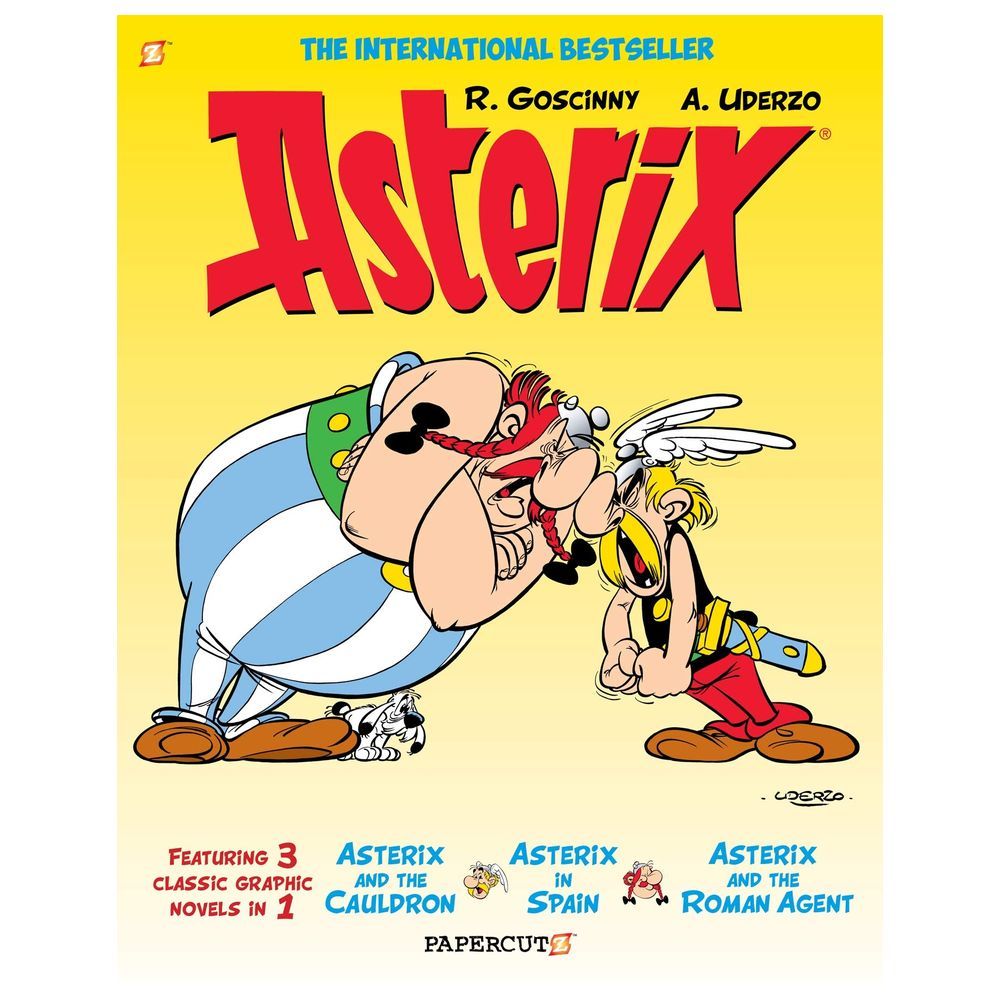 Asterix Featuring 3 Classic Graphic Novels In 1