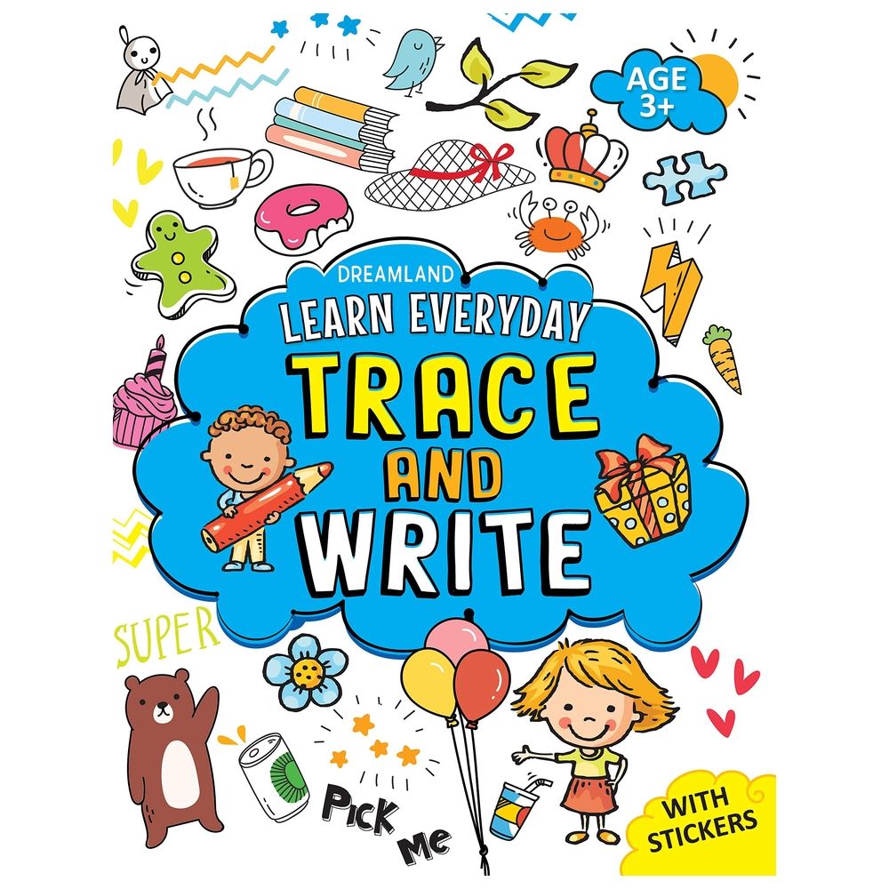 Learn Everyday Trace And Write- Age 3+