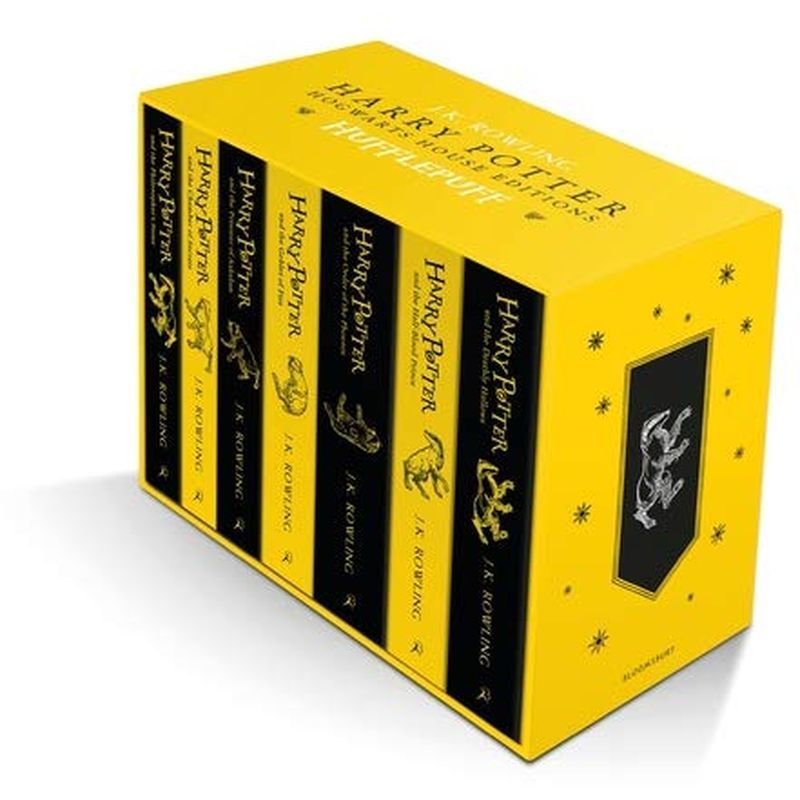 Harry Potter Hufflepuff House Edition Of 7 Books