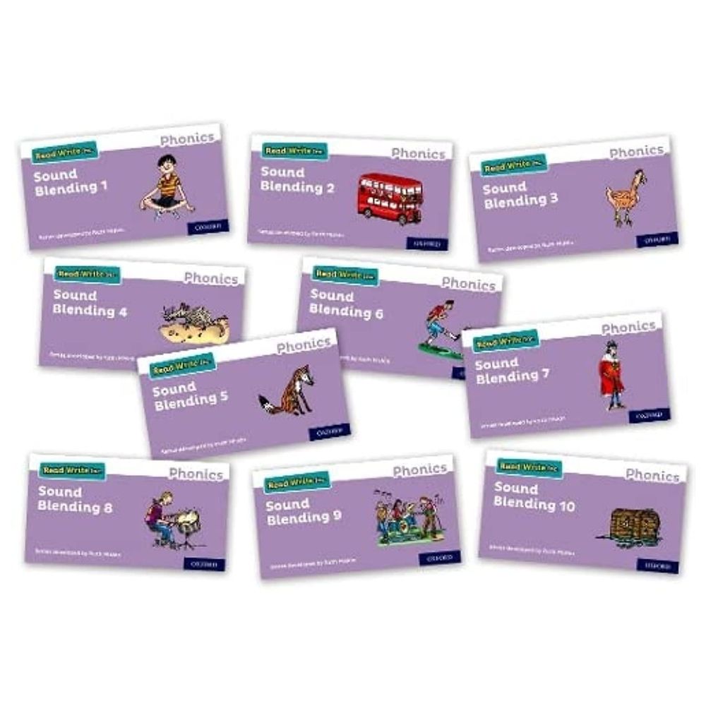 Read Write Inc. Phonics: Sound Blending Books - Mixed Pack Of 10 (1 Of Each)