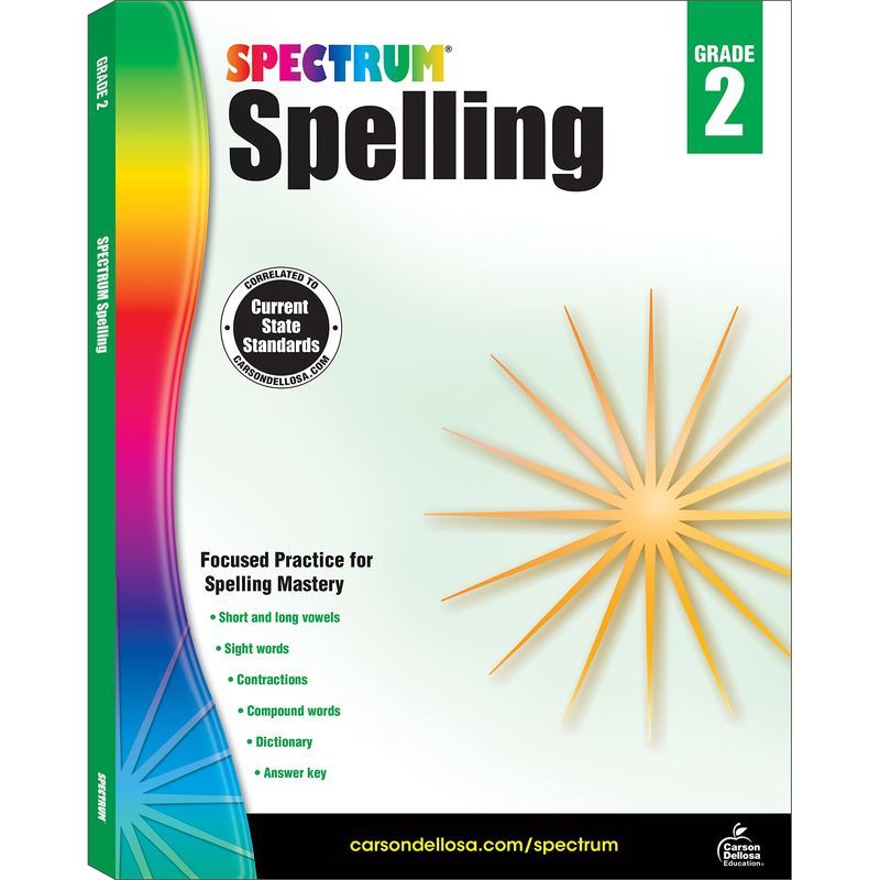 Spectrum Spelling, Grade 2