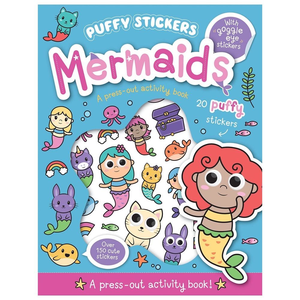 Puffy Sticker Mermaids