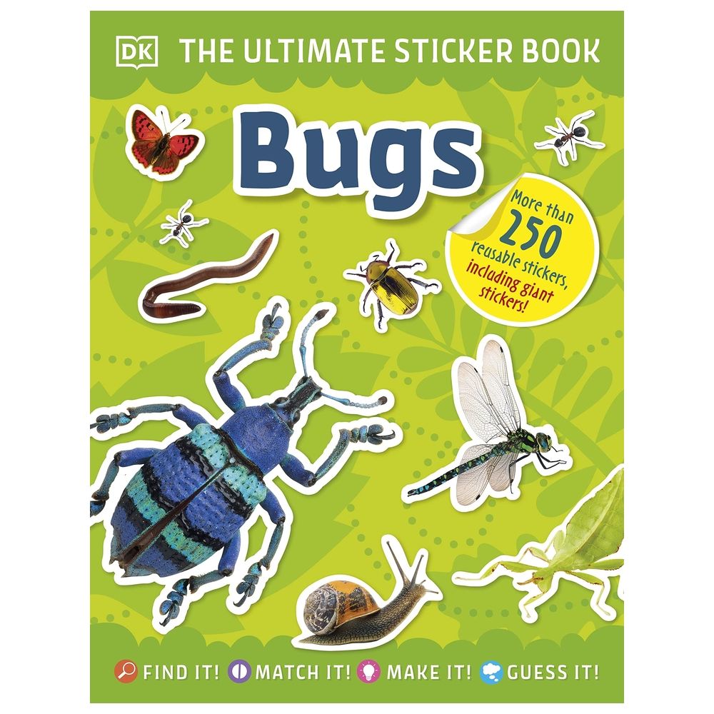 The Ultimate Sticker Book Bugs