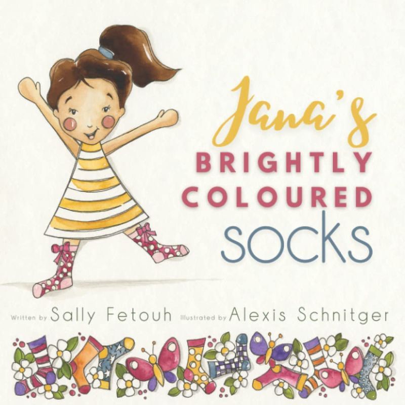 Jana's Brightly Coloured Socks