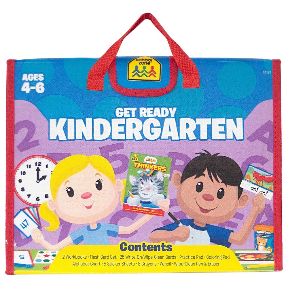 School Zone Get Ready Kindergarten Learning Playset