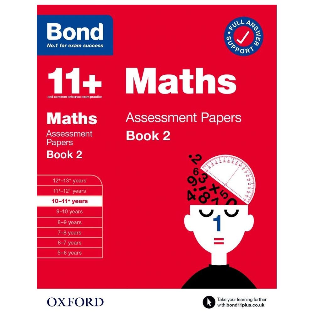 Bond 11+ Maths Assessment Papers 10-11 Years Book 2